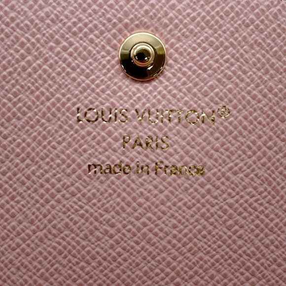 LOUIS VUITTON Portefeuille Emilie Monogram Rose Ballerine - Picture 8 of 11